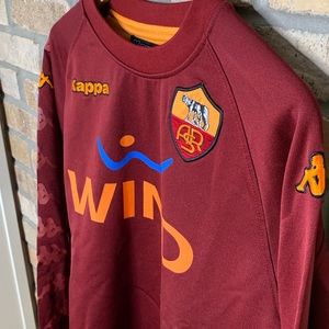 🔥Vintage Kappa Roma 🔥soccer sweatshirt L